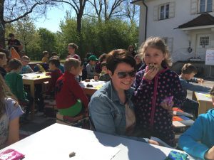 Medienbasar in der Eversbusch-Grundschule